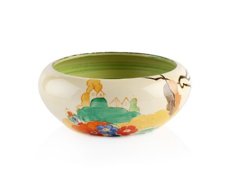 Clarice Cliff (1899-1972)BowlAlton, Bizarre rangemarked to the base19cm diameter x 8cm high.  At present, there is no conditi