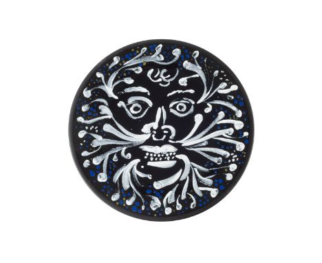 John Piper (1903-1992) for Wedgwood The Green Man plate, 1992 from an edition of 500 screenprint on ceramic with the artist's