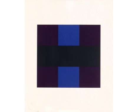 Ad Reinhardt (1913-1967)Untitled (plate 6), 1966from Ten Screenprintsscreenprint published by Wadsworth Atheneum Museum of Ar