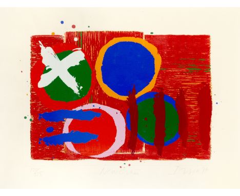 Albert Irvin (1922-2015) New Cross, 1994120/225, signed, numbered, titled, and dated in pencil (in the margin) screenprint 55
