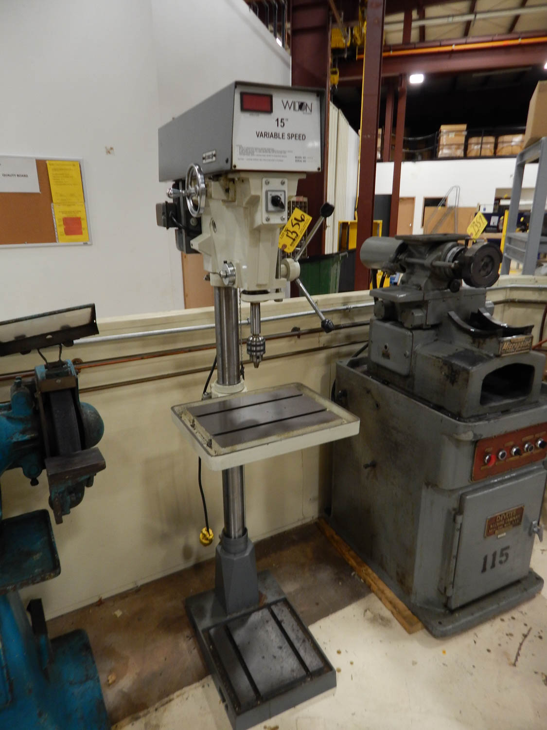 Wilton 15'' Variable Speed Floor Type Drill Press