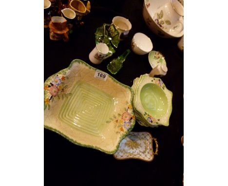 Collection of ceramics including Crown Derby and Carltonware