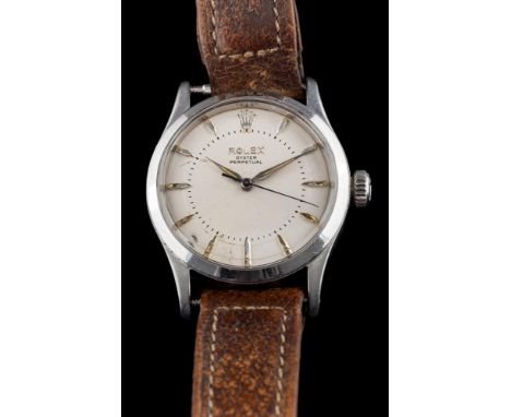 Rolex, Oyster Perpetual, a stainless steel gentlemen's wristwatch: the stainless steel case stamped with the model number 633