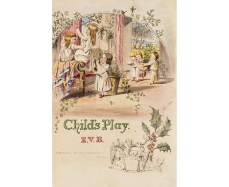 B[oyle] (E[leanor] V[ere]) Child's Play, Seventeen Drawings, second edition, hand-coloured additional pictorial title and 16 