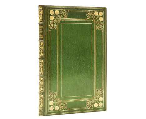 Binding.- Spenser (Edmund) Epithalamion and Amoretti, number 182 of 250 copies, etched portrait frontispiece, etched vignette