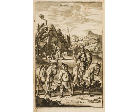 Cervantès Saavedra (Miguel de) The History Of the most Renowned Don Quixote of Mancha, first illustrated edition in English, 