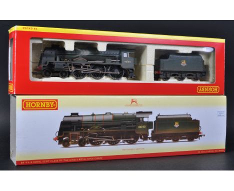 An original Hornby Railway Trainset Locomotive 00 Gauge: Model No.&nbsp; R2629X BR 4-6-0 Royal Scot Class 7P "The King's Roya
