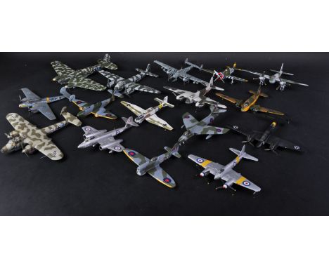 A collection of assorted Corgi made ' Aviation Archive ' and other 1/72 scale diecast model aeroplanes of Military / WWII Wor