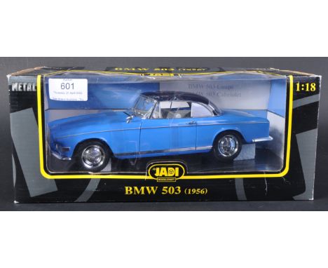 An original boxed Jadi Model Craft made 1/18 scale diecast model No. 98041 BMW 503 Coupe 1956. Highly detailed model appearin