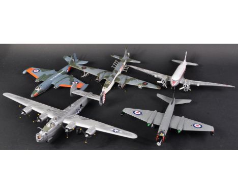 A collection of x5 Corgi made ' Aviation Archive ' 1/72 scale diecast model aeroplanes. Examples to include;&nbsp;Douglas DC-