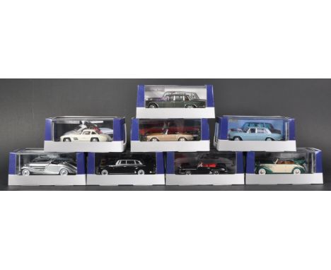 A collection of x8 assorted Atlas Editions diecast Mercedes-Benz model cars to include; 540 K Special-Roadster 1936, 230 Cabr