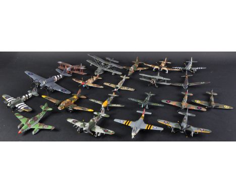 A large collection of assorted Corgi ' Aviation Archive ' and other diecast Military model aeroplanes, largely of 1/72 scale.