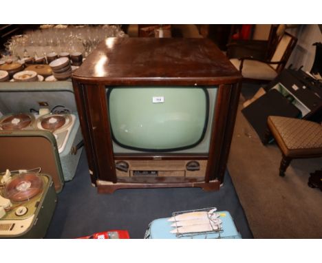 A Decca vintage television  (sold as collector's item)
