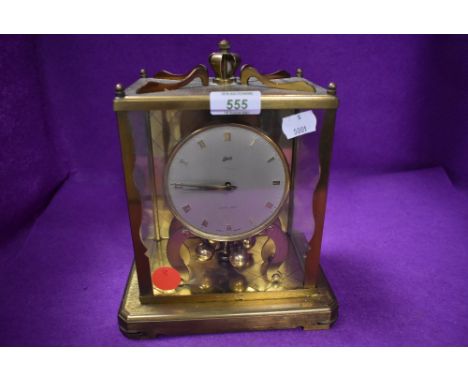 An Aug. Shatz &amp; Sohne of Germany 1000 day square carriage clock
