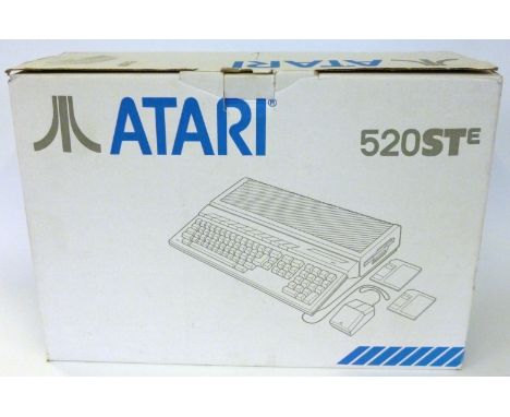 ATARI 520STe Personel Computer Ltd Edition Turbo Pack released late 1989 with standard midi IN/OUT interface this expandable 