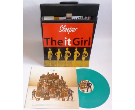 Retro LP Storage Case containing eleven 12inch RecordsINDIE ROCK/ROCK. Years vary predominately 1990s. Includes Sleeper 'The 
