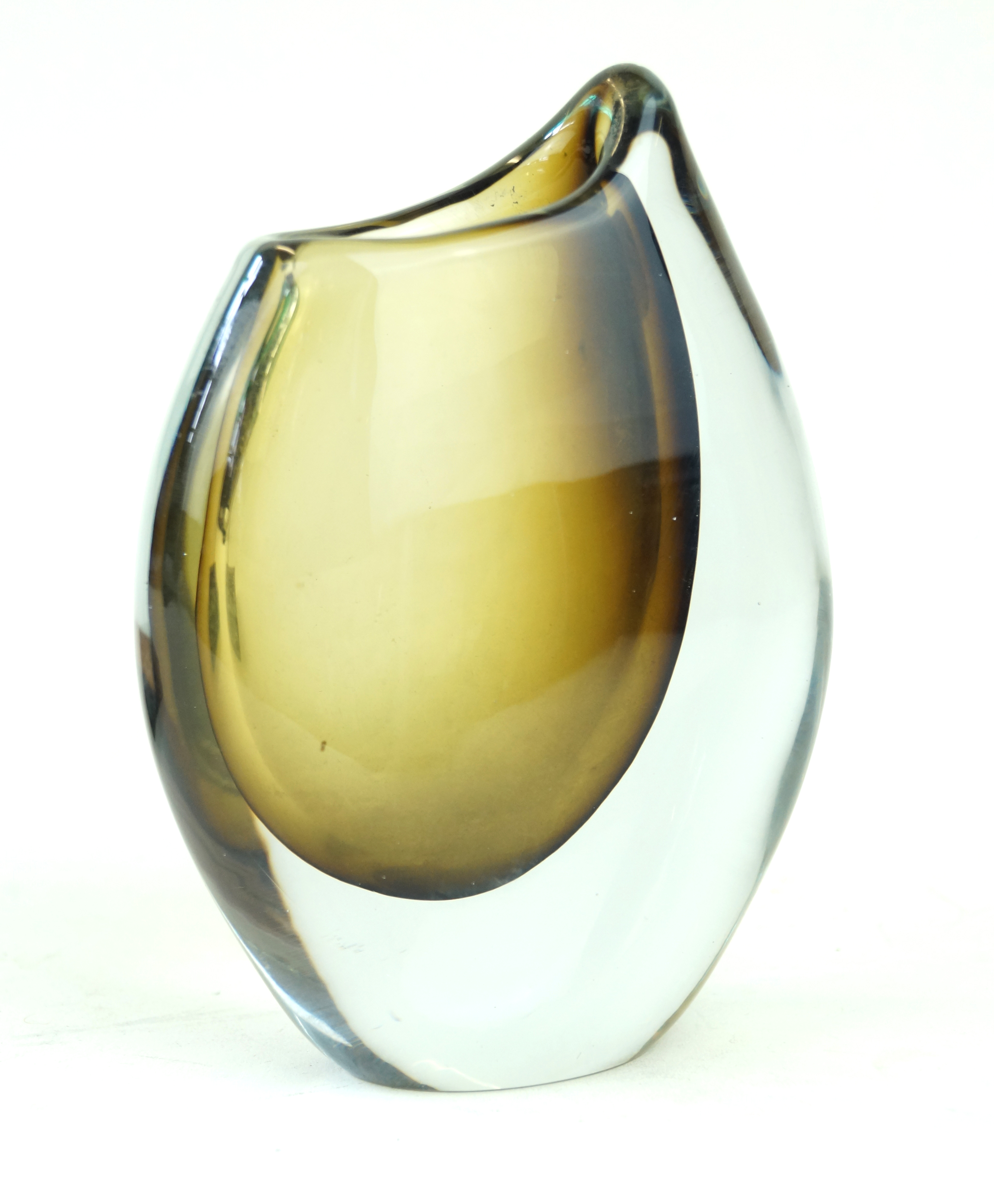 A Stromberg glass vase of ovoid formDesigned by Gunnar Nylund, signed ...