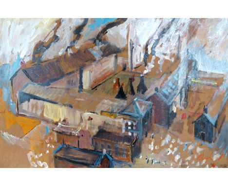 Frederick J. England NVD ATC (London, MFPS, IAG, British b. 1939, known as Eric England) - 'The Foley Pottery, Shelleys, Jame