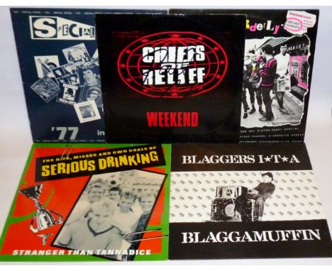 Fourteen 12" Vinyl Records. PUNK/NEW WAVE. Includes Chiefs of Relief 'Weekend' 12" Maxi single WEA Records (Y2 109T) 1987 UK 