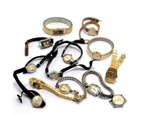 Qty of ladies vintage manual wind wristwatches inc Art Deco etc 