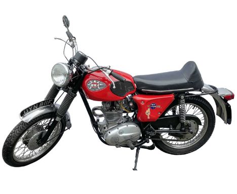 BSA Starfire 250cc. Frame No. B25B-2705, Engine No. B25B-2705S, BSA mudguards V5.
