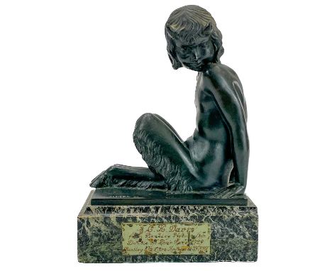 Automobile Interest. Sydney Charles Houghton (Sammy) Davis one of the Bentley Boys a presentation award with inscribed plaque