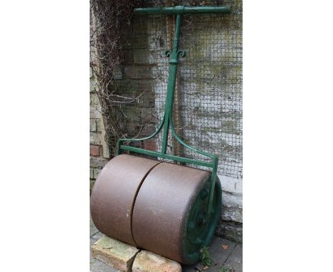 Vintage garden roller