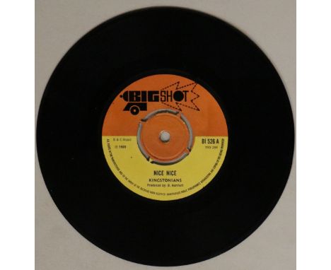 THE KINGSTONIANS - NICE NICE 7" (BIG SHOT - BI 526). A cracker from The Kingstonians, this original Big Shot 45 presented in 