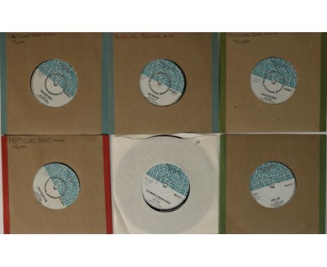 PRESSURE BEAT RECORDS - 7". Brill pack of 6 x extremely clean 45s on Pressure Beat (strong connections with Amalgamated). Tit