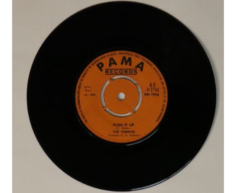 THE TERMITES - PUSH IT UP 7" (PAMA RECORDS - PM 729). Top copy of this extremely hard to track down 45 from The Termites (Pam