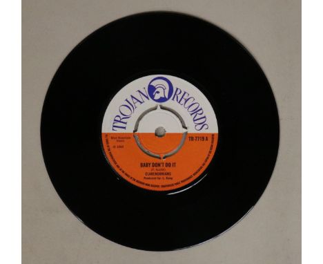 CLARENDONIANS/THE BEVERLEY ALL STARS - BABY DON'T DO IT C/W TOUCHDOWN 7" (TROJAN TR-7719). Scarcely seen an absolutely killer