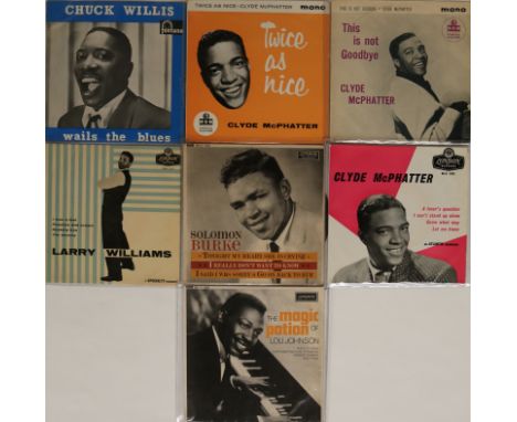R&amp;B - SOLO MALE - EP RARITIES. Magic collection of 6 x original UK EPs on London, MGM and Fontana. Titles are Chuck Willi