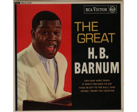 H B BARNUM - THE GREAT EP (RCA VICTOR RCX-7147). Outstanding copy of the 1963 EP from H. B. Barnum (RCA Victor RCX 7147). The