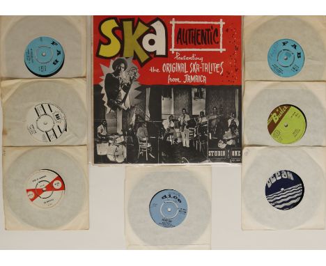 REGGAE - (ROOTS/SKA) - INTRODUCING PRINCE BUSTER, THE SKATALITES - LP/7". Skankin' selection of 1 x LP with 7 x 7". Titles ar