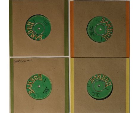 BAMBOO RECORDS - 7". Wicked selection of 7 x 7" rarities on Bamboo. Titles are Jackie Mittoo - Gold Dust (BAM20 - nice Ex) an