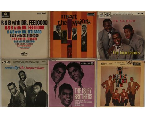 R&amp;B - EPs - MALE/LED GROUPS. Superb collection of 13 x original UK EPs. Artists/titles are Dr. Feelgood - R&amp;B With (S