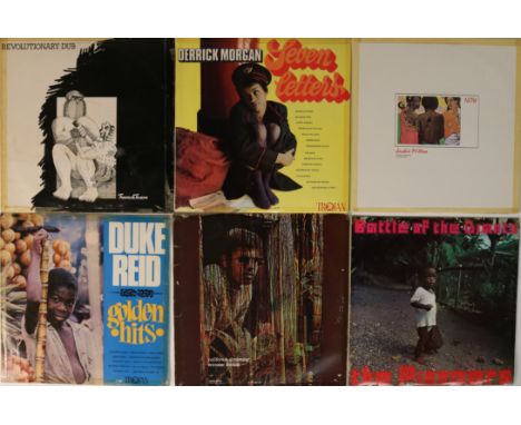 REGGAE (ROOTS, ROCKSTEADY) - LPs. Another crucial collection of 9 x original UK pressing LPs with 1 x 12" included (10 releas