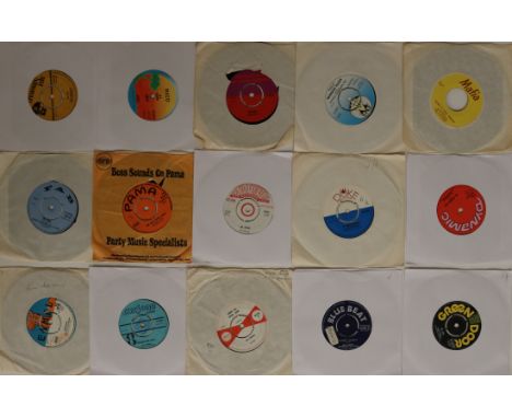 REGGAE / DUB / DANCEHALL / SKA - 7"s. Shakin' collection of about 90 x 7"s. Titles/artists include The Jamaicans - Baba Boom 