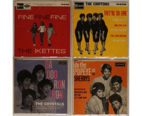 GIRL GROUPS - R&amp;B/SOUL RARITY EPs. Excellent pack of 4 x original UK EPs. Titles are The Ikettes - Fine, Fine, Fine (SE 1