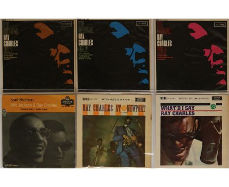 RAY CHARLES - EPs. Excellent collection of 27 x original UK EPs from Brother Ray. Titles are The Original Ray Charles Volumes