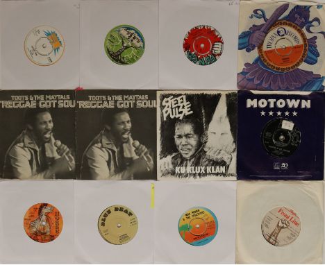REGGAE / DUB / DANCEHALL / SKA - 7"s. Tasty collection of 22 x 7"s. Titles/artists include Zap Pow - Lottery Spin (Harry HJ-6