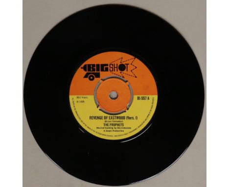 THE PROPHETS - REVENGE OF EASTWOOD 7" (BIG SHOT - BI-557). Very nice and clean 1970 7" from The Prophets (BI-557). The record