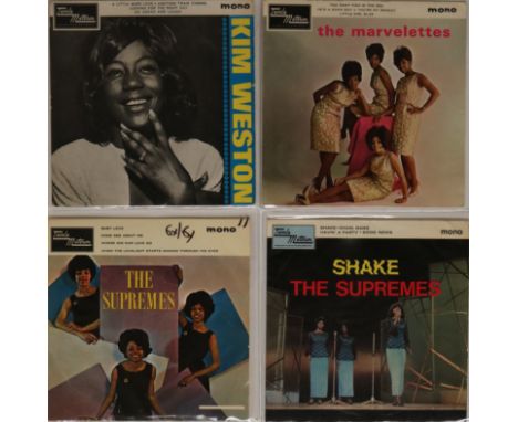 TAMLA MOTOWN EPs - SOLO/FEMALE LED. Stirrin' selection of 4 x original UK Tamla Motown EPs featuring the girls. TItles are Ki