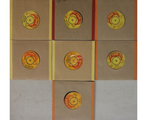 DERRICK MORGAN - CRAB RECORDS 7". Hopping along with Derrick Morgan with this super clean collection of 7 x original UK Crab 