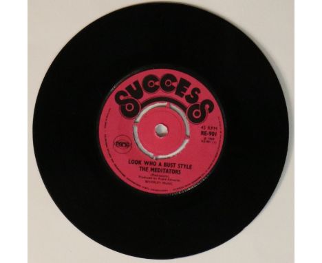 THE MEDIATORS - LOOK WHO A BUST STYLE 7" (SUCCESS RECORDS - RE 901). Introducing The Mediators and Rupie Edwards with this ch