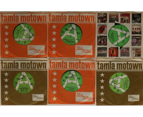 TAMLA MOTOWN (UK) 7" GREEN/WHITE DEMOS. Cracking collection of 11 x original UK demo 7" on Tamla Motown. Titles are Jimmy Ruf
