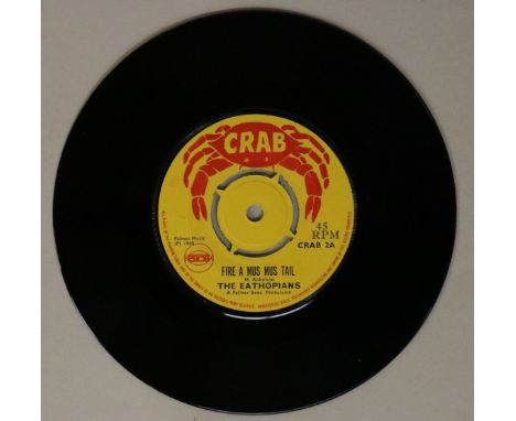 THE EATHOPIANS (SIC) - FIRE A MUS MUS TAIL 7" (CRAB 2). Get into the Rocksteady beat with this early 1968 Crab release from T