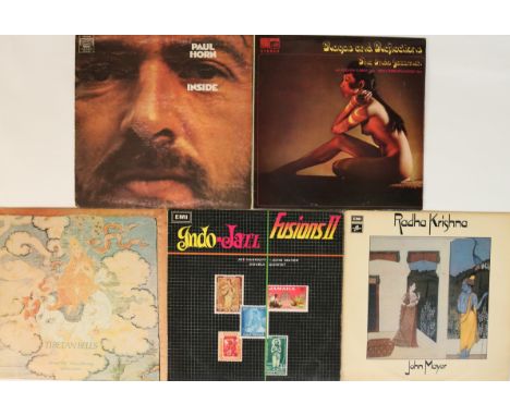 JAZZ-FUSION/AVANT - LPs. Exciting bundle of 5 x excellent LPs. TItles are John Mayer - Radha Krishna (Columbia SCX 6462 - sup