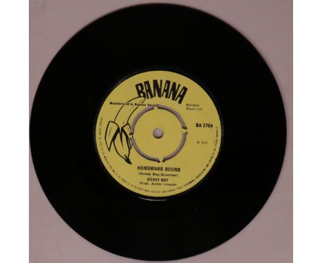 HONEY BOY - HOMEWARD BOUND 7" (BANANA RECORDS - BA 375). So hard to find, and once again presented in outstanding condition i