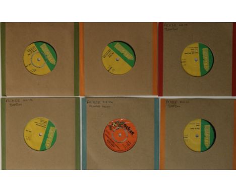 ACKEE RECORDS - 7". Ace collection of 6 x 45s on Ackee, another brill Trojan sub. Titles are The Teardrops/Cindy Star - Let M